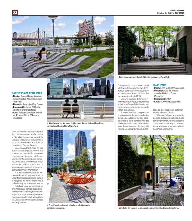 Espacios Públicos Reforma 2